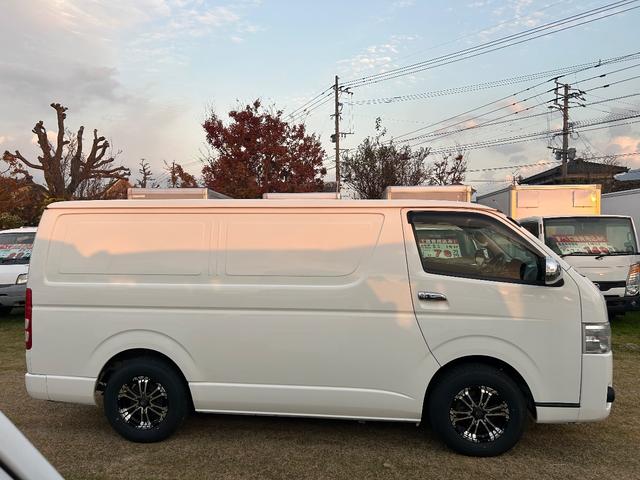 ハイエースバン -5度冷凍車 冷蔵車 オートマ ディーゼル タイヤ4本新品 社外アルミホイール フォグランプ バックモニター ドライブレコーダー ETC スライドドア 電動格納ミラー エアコン パワーウィンドウ(6枚目)