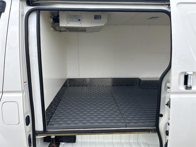 ハイエースバン -5度冷凍車 冷蔵車 オートマ ディーゼル タイヤ4本新品 社外アルミホイール フォグランプ バックモニター ドライブレコーダー ETC スライドドア 電動格納ミラー エアコン パワーウィンドウ(15枚目)