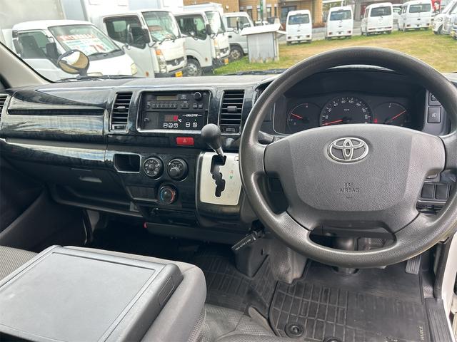 ハイエースバン -5度冷凍車 冷蔵車 オートマ ディーゼル タイヤ4本新品 社外アルミホイール フォグランプ バックモニター ドライブレコーダー ETC スライドドア 電動格納ミラー エアコン パワーウィンドウ(23枚目)