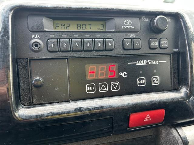 ハイエースバン -5度冷凍車 冷蔵車 オートマ ディーゼル タイヤ4本新品 社外アルミホイール フォグランプ バックモニター ドライブレコーダー ETC スライドドア 電動格納ミラー エアコン パワーウィンドウ(25枚目)