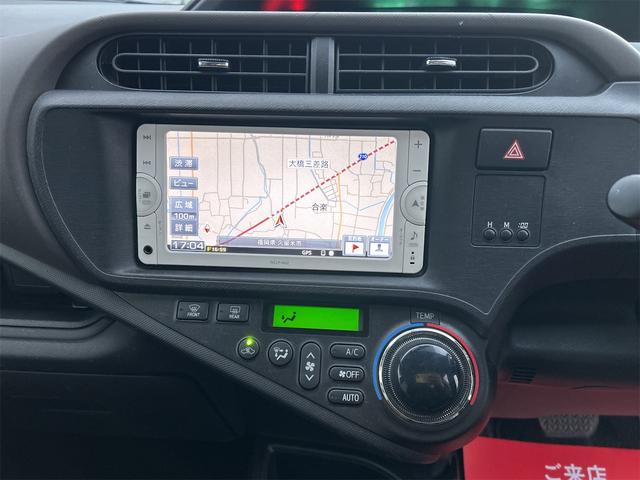 アクア G ETC ナビ TV キーレスエントリー 電動格納ミラー CVT 衝突安全ボディ ABS ESC Bluetooth エアコン パワーステアリング パワーウィンドウ(14枚目)