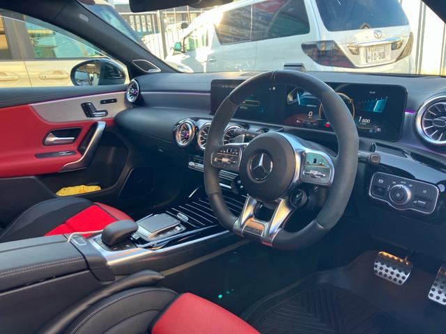Ａクラス Ａ４５　Ｓ　４マチック＋　ＡＭＧパフォーマンスパッケージ　パノラミックスライディングルーフ　メモリー付きパワーシート　リコール対応済　スペアキー有（10枚目）