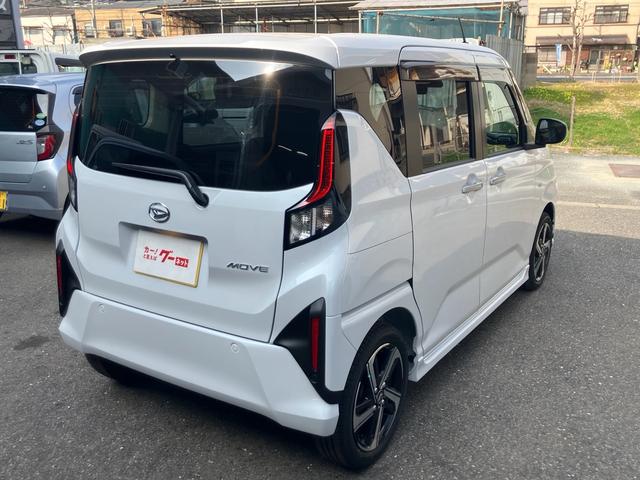 ムーヴ ＲＳ　届出済未使用車　両側パワースライドドア　ナビテレビ　アラウンドビューモニター　レーダークルーズ　コーナーセンサー　スマートキー　プッシュスタート　セキュリティー　ＬＥＤライト　純正アルミ（8枚目）