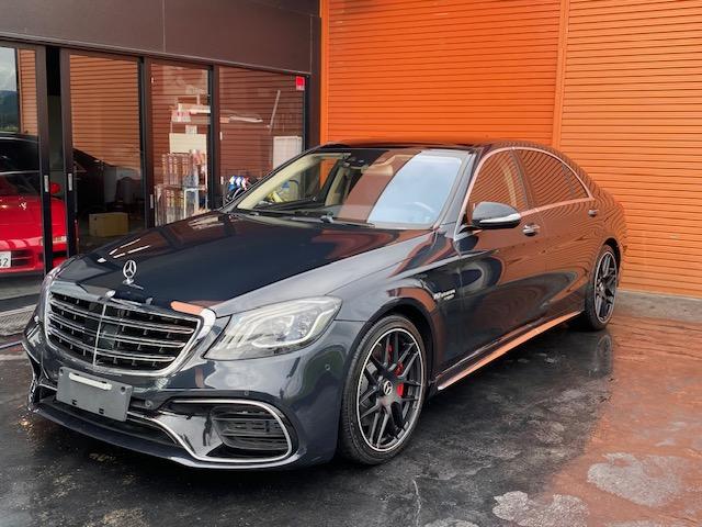 Ｓ５５０ロング　エディション１　正規ディーラー左Ｈ　本革ナッパレザー　ショファーパッケージ　２８０台限定　リアエンタメ　アンスラサイトブルー　走行４７０００ｋｍ　サンルーフ(4枚目)