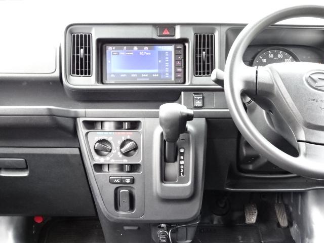 ハイゼットカーゴ ＤＸ　ＳＡＩＩＩ　ワンオーナー　禁煙車　ハイルーフ　ブルーツース対応　バックカメラ　クリアランスソナー　衝突軽減装置　ＰＷ　キーレス　スペアキー（14枚目）