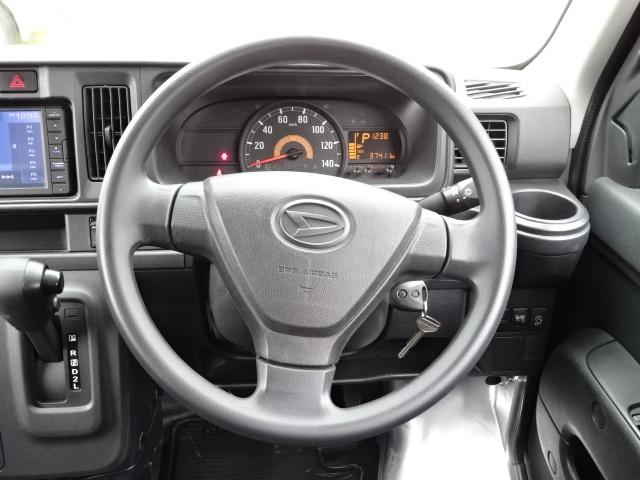 ハイゼットカーゴ ＤＸ　ＳＡＩＩＩ　ワンオーナー　禁煙車　ハイルーフ　ブルーツース対応　バックカメラ　クリアランスソナー　衝突軽減装置　ＰＷ　キーレス　スペアキー（16枚目）