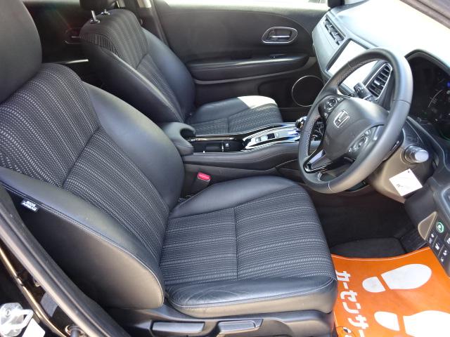 ヴェゼル ハイブリッドＺ・ホンダセンシング　純正ナビ　テレビ　バックカメラ　ＥＴＣ　ＬＥＤヘッドライト　ＬＥＤフォグライト　コンビシート　１７インチアルミ（11枚目）