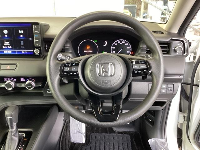 ヴェゼル e:HEVX 純正ナビ フルセグ リアカメラ 前後障害物センサー AAC イモビライザー スマ-トキ- 誤発進抑制 PW クルコン ESC ETC装備 キーフリー LEDヘッドランプ ナビTV DVD再生可 ABS(18枚目)