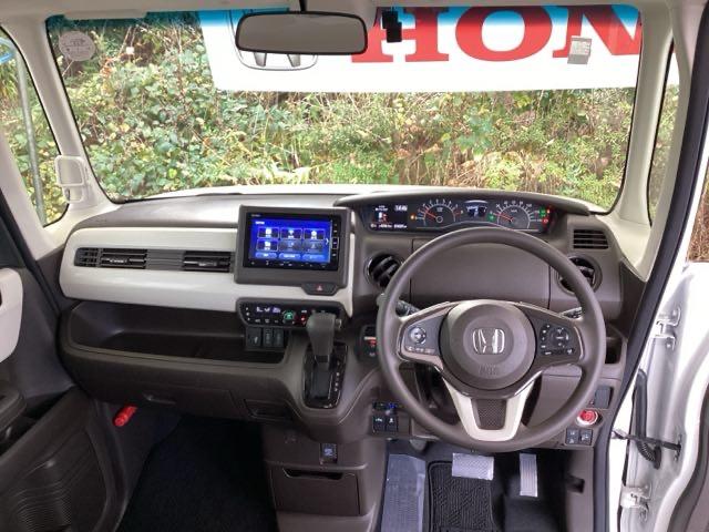 N-BOX L 純正メモリーナビ シートヒーター ETC 衝突回避支援ブレーキ I-STOP クリソナ PW パワステ Sヒーター スマ-トキ- Bカメ 地デジTV ナビ&TV 横滑り防止 整備記録簿 LEDライト(2枚目)