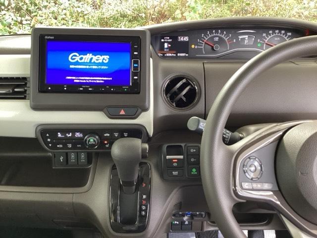 N-BOX L 純正メモリーナビ シートヒーター ETC 衝突回避支援ブレーキ I-STOP クリソナ PW パワステ Sヒーター スマ-トキ- Bカメ 地デジTV ナビ&TV 横滑り防止 整備記録簿 LEDライト(3枚目)