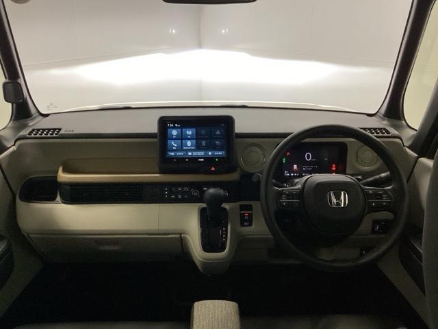 N-BOX ファッションスタイル ディスプレイオーディオ リアカメラ ソナー 盗難防止装置 スマートキ USBポート LEDランプ バックモニター サイドカーテンエアバック クルコン パワーステアリング フルオートエアコン VSA(2枚目)