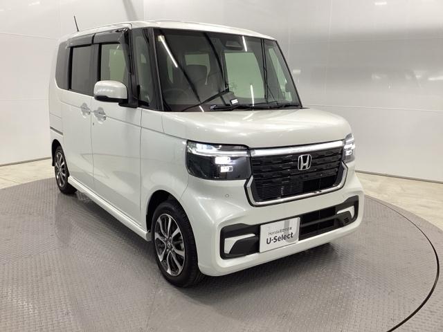 N-BOXカスタム ベースグレード HondaCONNECT対応純正メモリーナビ USB接続 CMBS ベンチシート オートエアコン スマートキ LED 盗難防止装置 クルコン ETC バックカメラ フルセグTV パワーステアリング(7枚目)