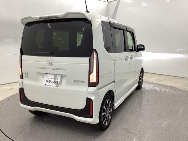 N-BOXカスタム ベースグレード HondaCONNECT対応純正メモリーナビ USB接続 CMBS ベンチシート オートエアコン スマートキ LED 盗難防止装置 クルコン ETC バックカメラ フルセグTV パワーステアリング(8枚目)