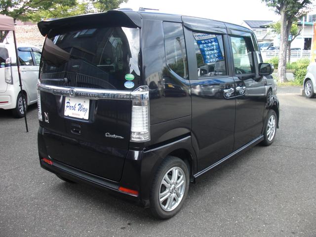 N-BOXカスタム G・Lパッケージ 左パワースライドドア/ナビ/ワンセグ/HID/AW/スマートキー/アイドリングストップ(6枚目)