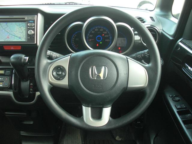 N-BOXカスタム G・Lパッケージ 左パワースライドドア/ナビ/ワンセグ/HID/AW/スマートキー/アイドリングストップ(13枚目)