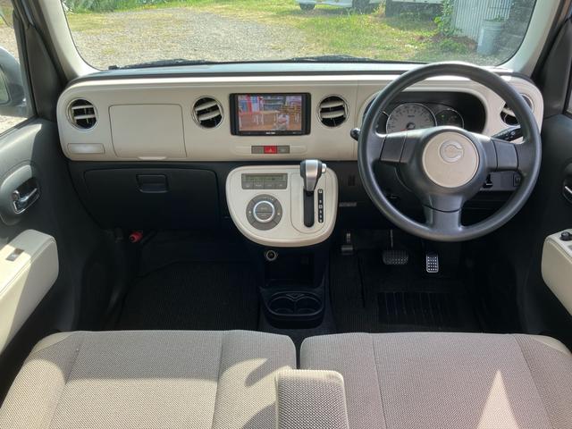 ミラココア ココアＸ　／カロッツェリアＨＤＤナビ／フルセグＴＶ／ミュージックサーバ／Ｂｌｕｅｔｏｏｔｈ／ＤＶＤ再生／車高調／オートエアコン／スマートキー／ＥＴＣ／ベンチシート／ＣＶＴ／車検令和９年４月／タイミングチェーン（7枚目）