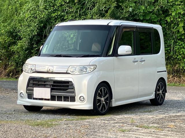 タント カスタムＸ　／後期型／左側電動スライドドア／アルパイン大画面ＳＤナビ／フルセグ／Ｂｌｕｅｔｏｏｔｈ／ＤＶＤ再生／ＵＳＢ／ＨＤＭＩ／革調シートカバー／ＨＩＤライト／ｍｏｍｏステア／スマートキー／オートエアコン（37枚目）