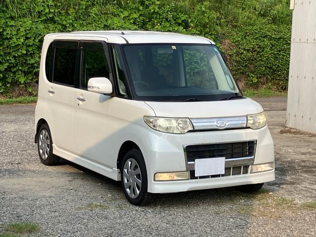 タント カスタムＸ　／スライドドア／ＥＴＣ車載器／スマートキー／ナビ／ＨＩＤライト／サイドミラーウインカー／ＡＢＳ／ベンチシート／オートエアコン（3枚目）