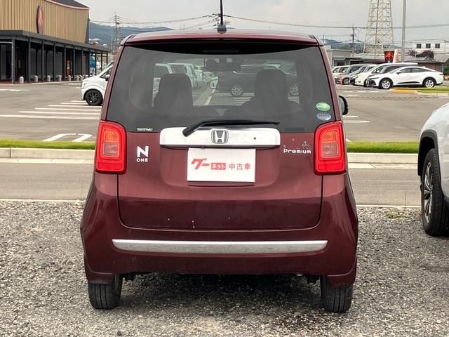 Ｎ－ＯＮＥ プレミアム・Ｌパッケージ　ナビ・ワンセグＴＶ／Ｂｌｕｅｔｏｏｔｈ接続／ＤＶＤ再生／プッシュスタート／スマートキー／１４インチアルミホイール／ＨＩＤヘッドランプ（8枚目）