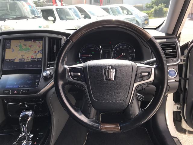 クラウンハイブリッド ハイブリッドアスリートＳ　Ｊ－フロンティア　純正８型ナビ　バックカメラ　セーフティセンスＰ　レーダークルーズコントロール　ＥＴＣ　ドライブレコーダー　ハーフレザーシート　シートヒーター　ステアリングヒーター　純正１８インチＡＷ（16枚目）