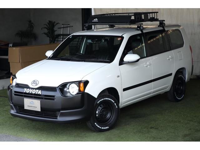 プロボックス Ｆ　丸目ヘッドライトキット　Ｆバンパーペイント　リフトアップ　スチールホイールペイント　ＴＯＹＯオープンカントリーＡＴタイヤ　シートカバー　ガングリップステアリング　車内パネルＰ　ＴＯＹＯＴＡエンブレム（29枚目）