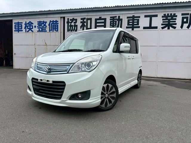 ソリオ Ｓ－ＤＪＥ　・両側電動パワースライドドア・衝突軽減ブレーキ・フルセグナビ・バックカメラ・ＥＴＣ・スペアキー有・新品タイヤ・新品バッテリー・プッシュスタート・フォグランプ・オートエアコン・オートライト（8枚目）