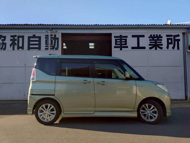 ソリオ ハイブリッドMZ ・全周囲カメラ・両側電動パワースライドドア・衝突軽減システム・純正フルセグナビ・新品タイヤ・新品バッテリー・プッシュスタート・スペアキー有・オートライト・オートエアコン・ETC(3枚目)