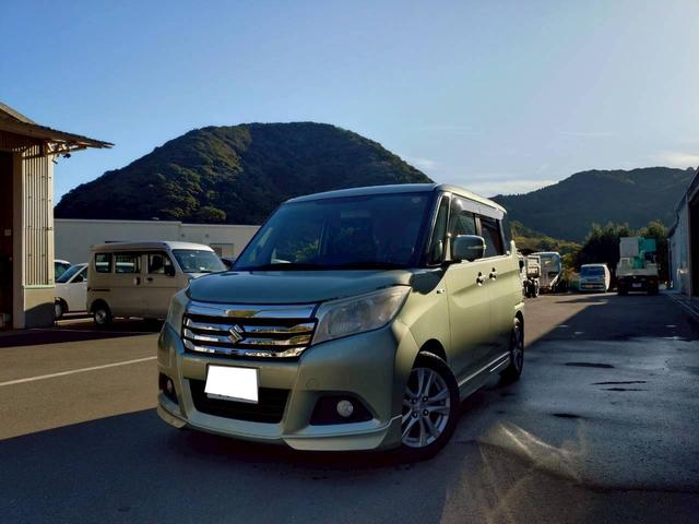 ソリオ ハイブリッドMZ ・全周囲カメラ・両側電動パワースライドドア・衝突軽減システム・純正フルセグナビ・新品タイヤ・新品バッテリー・プッシュスタート・スペアキー有・オートライト・オートエアコン・ETC(11枚目)