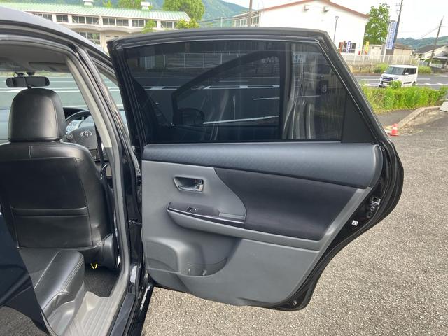 プリウスアルファ Ｓ　チューン　ブラック　５人乗り　純正ＨＤＤナビ　フルセグＴＶ　バックカメラ　ＥＴＣ車載器　前後ドラレコ　革調シートカバー　純正１６ＡＷ　タイヤ新品　オートクルーズ　オートエアコン　オートライト　ＢＬＵＥＴＯＯＴＨ（46枚目）