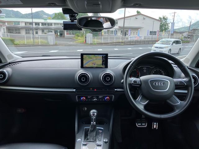 A3 スポーツバック1.4TFSI アルパイン前後ドライブレコーダー/社外マフラー/エアロ/ダウンサス/RSグリル/ETC/Bluetooth接続/アルミホイール/プッシュスタート/バックカメラ(2枚目)