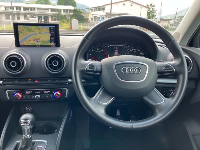 A3 スポーツバック1.4TFSI アルパイン前後ドライブレコーダー/社外マフラー/エアロ/ダウンサス/RSグリル/ETC/Bluetooth接続/アルミホイール/プッシュスタート/バックカメラ(3枚目)