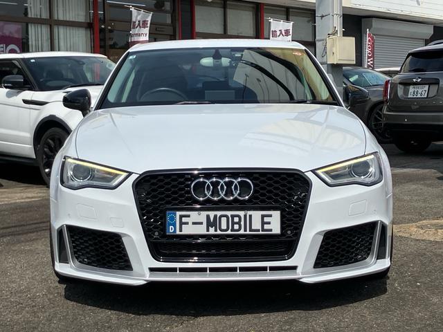 A3 スポーツバック1.4TFSI アルパイン前後ドライブレコーダー/社外マフラー/エアロ/ダウンサス/RSグリル/ETC/Bluetooth接続/アルミホイール/プッシュスタート/バックカメラ(5枚目)