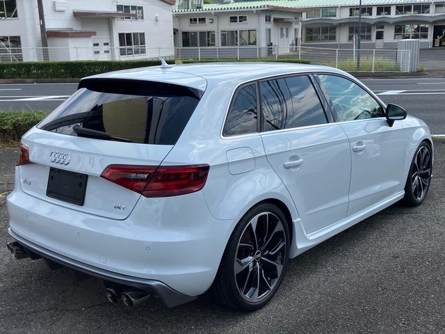 A3 スポーツバック1.4TFSI アルパイン前後ドライブレコーダー/社外マフラー/エアロ/ダウンサス/RSグリル/ETC/Bluetooth接続/アルミホイール/プッシュスタート/バックカメラ(8枚目)