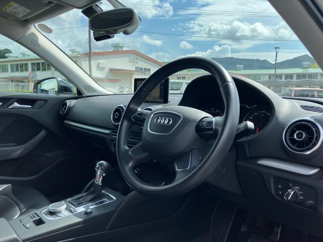 A3 スポーツバック1.4TFSI アルパイン前後ドライブレコーダー/社外マフラー/エアロ/ダウンサス/RSグリル/ETC/Bluetooth接続/アルミホイール/プッシュスタート/バックカメラ(17枚目)