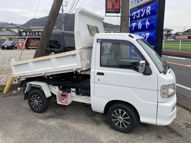 ダンプ 4WD マニュアル5速ミッション アルミホイール エアコン パワーステアリング 軽ダンプ 荷台昇降 最大積載量350kg(18枚目)