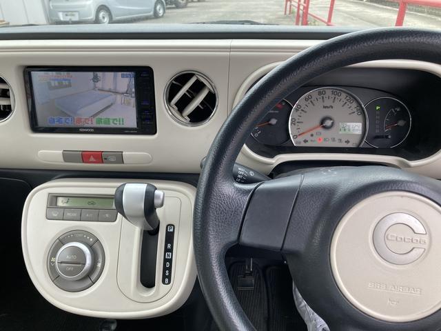 ココアプラスX TV スマートキー 電動格納ミラー ベンチシート CVT 盗難防止システム ABS CD USB ルーフレール アルミホイール 衝突安全ボディ エアコン パワーステアリング(3枚目)