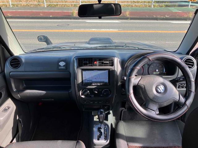 ジムニー ワイルドウインド 4WD ナビ キーレスエントリー 電動格納ミラー シートヒーター MT 盗難防止システム ABS CD DVD再生 ミュージックプレイヤー接続可 Bluetooth ルーフレール アルミホイール(2枚目)