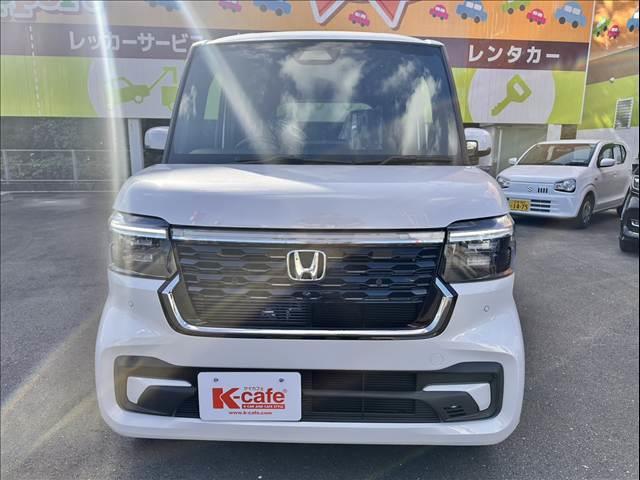 N-BOXカスタム ベースグレード Honda SENSING 両側スライド片側電動ドア スマートキー シートヒーター ACC ECS LEDヘッドライト(3枚目)