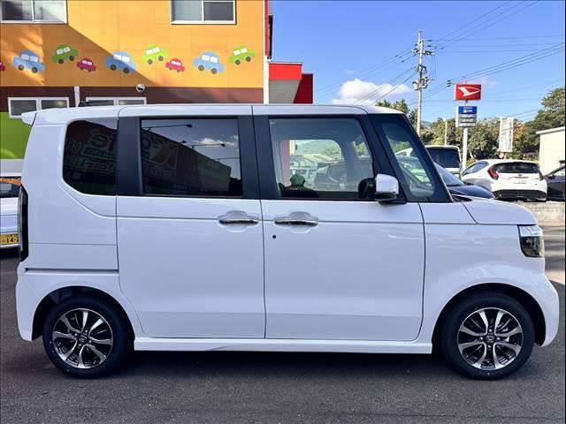 N-BOXカスタム ベースグレード Honda SENSING 両側スライド片側電動ドア スマートキー シートヒーター ACC ECS LEDヘッドライト(5枚目)