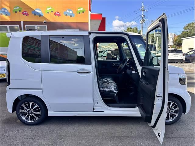 N-BOXカスタム ベースグレード Honda SENSING 両側スライド片側電動ドア スマートキー シートヒーター ACC ECS LEDヘッドライト(6枚目)