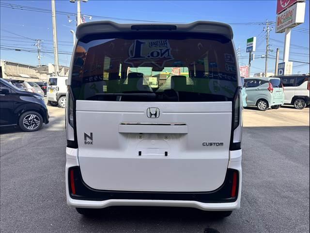 N-BOXカスタム ベースグレード Honda SENSING 両側スライド片側電動ドア スマートキー シートヒーター ACC ECS LEDヘッドライト(9枚目)