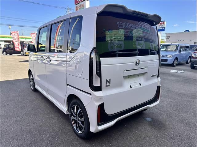 N-BOXカスタム ベースグレード Honda SENSING 両側スライド片側電動ドア スマートキー シートヒーター ACC ECS LEDヘッドライト(10枚目)