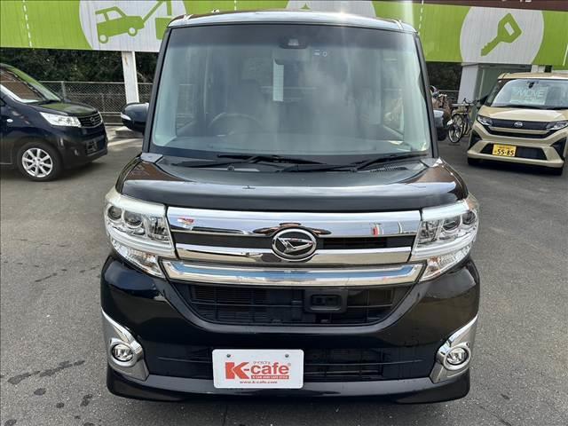 タント カスタムＸ　トップエディションＳＡＩＩ　フルセグナビ　バックカメラ　スマートキー　両側スライド片側電動ドア　衝突被害軽減ブレーキ　ＥＴＣ　ＥＣＳ　ドライブレコーダー　アイドリングストップ　ＨＩＤヘッドライト（3枚目）