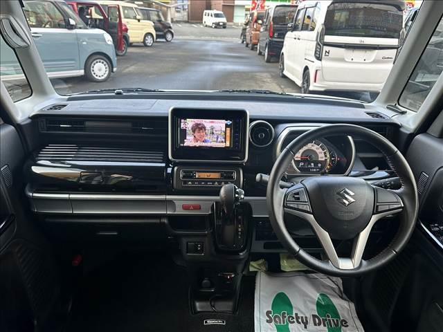 スペーシアカスタム ハイブリッドXS 純正フルセグナビ Bluetooth付 スマートキー 両側電動スライドドア 衝突軽減ブレーキ 車線逸脱防止装置 クリアランスソナー ETC ECS シートヒーター サーキュレーター LEDヘッドライト(11枚目)