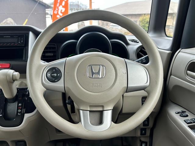Ｎ－ＢＯＸ Ｇ・Ｌパッケージ　禁煙車　走行４１０３１ｋｍ　スマートキー　プッシュスターター　電動格納ドアミラー　オートエアコン　片側電動スライドドア　ベンチシート（12枚目）