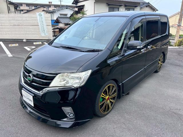 セレナ ハイウェイスター　Ｖセレクション　車高調　社外アルミ　純正エアロ　ナビ地デジＴＶ　バックカメラ　後席モニター　両側電動スライドドア　ＥＴＣ　クルーズコントロール　インテリジェントキー（32枚目）