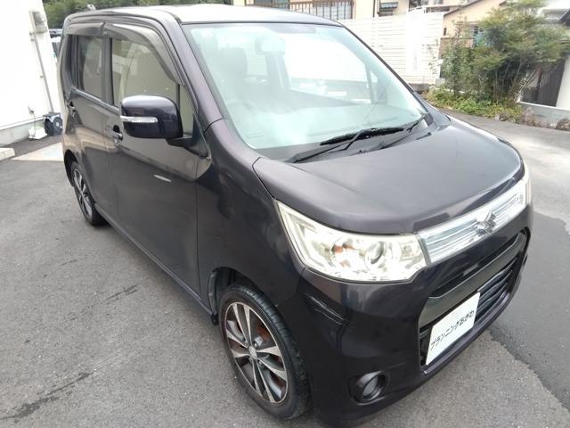 ワゴンＲスティングレー Ｔ　ターボ車　アイドリングストップ　ナビ地デジＴＶ　スマートキー　プッシュスターター　革調シートカバー　オートエアコン　電動格納ドアミラー　ＨＩＤヘッドライト（22枚目）