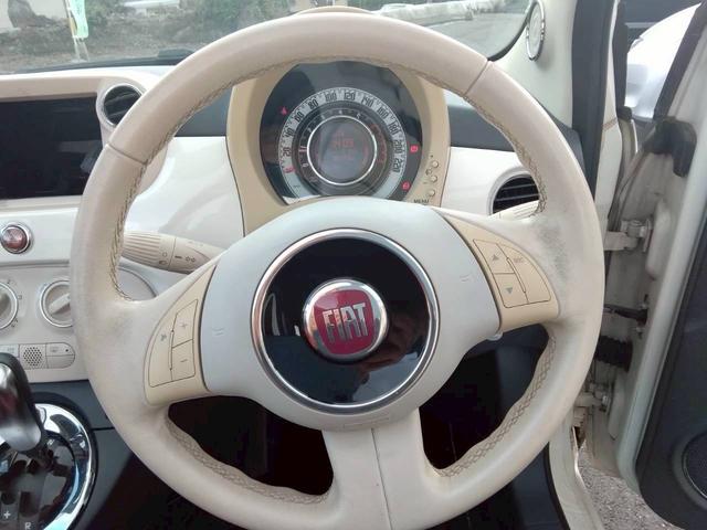５００Ｃ １．２　８Ｖ　ポップ　禁煙車　車検２年付　タイミングベルト・ウォーターポンプ交換　デュアロジック整備キャリブレーション渡　ナビ地デジＴＶ　キーレスエントリー　アルミホイール（7枚目）