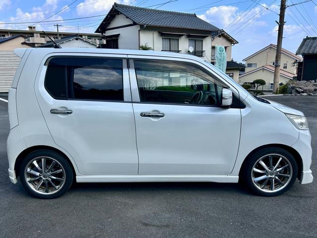 ワゴンＲスティングレー Ｔ　禁煙車　ナビ地デジＴＶ　Ｂｌｕｅｔｏｏｔｈ　スマートキー　プッシュスターター　禁煙車　ナビ地デジＴＶ　Ｂｌｕｅｔｏｏｔｈ　スマートキー　プッシュスターヘッドライト　社外アルミホイール　車検令和８年８月（21枚目）