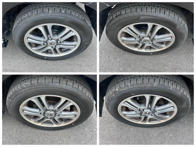 Ｎ－ＢＯＸカスタム Ｇ　４ＷＤ　車検２年付　禁煙車　片側電動スライドドア　スマートキー　ＥＴＣ　プッシュスターター　電動格納ドアミラー　ベンチシート　ＨＩＤヘッドライト　純正エアロ　純正アルミホイール（28枚目）